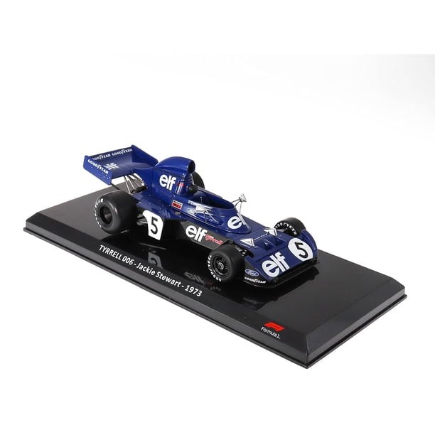 OPO 10 - Coche de Fórmula 1 1/24 compatible con Tyrrell 006 - Jackie Stewart - 1973 - OR027