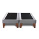 thumbnail image 1 of Base Cama Europea Zen Tela Gris 2 Plazas, 1 of 3