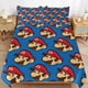 thumbnail image 1 of Super Mario 3-Piece Comforter Set for Bedroom Super Mario Bedding Set for Kids Adults Soft Microfiber Duvet Cover Set with Zipper Closure, 1 of 5