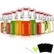 thumbnail image 1 of Botellas YEBODA 120 ml Transparentes con Tapón Swing – Pack de 12, 1 of 8
