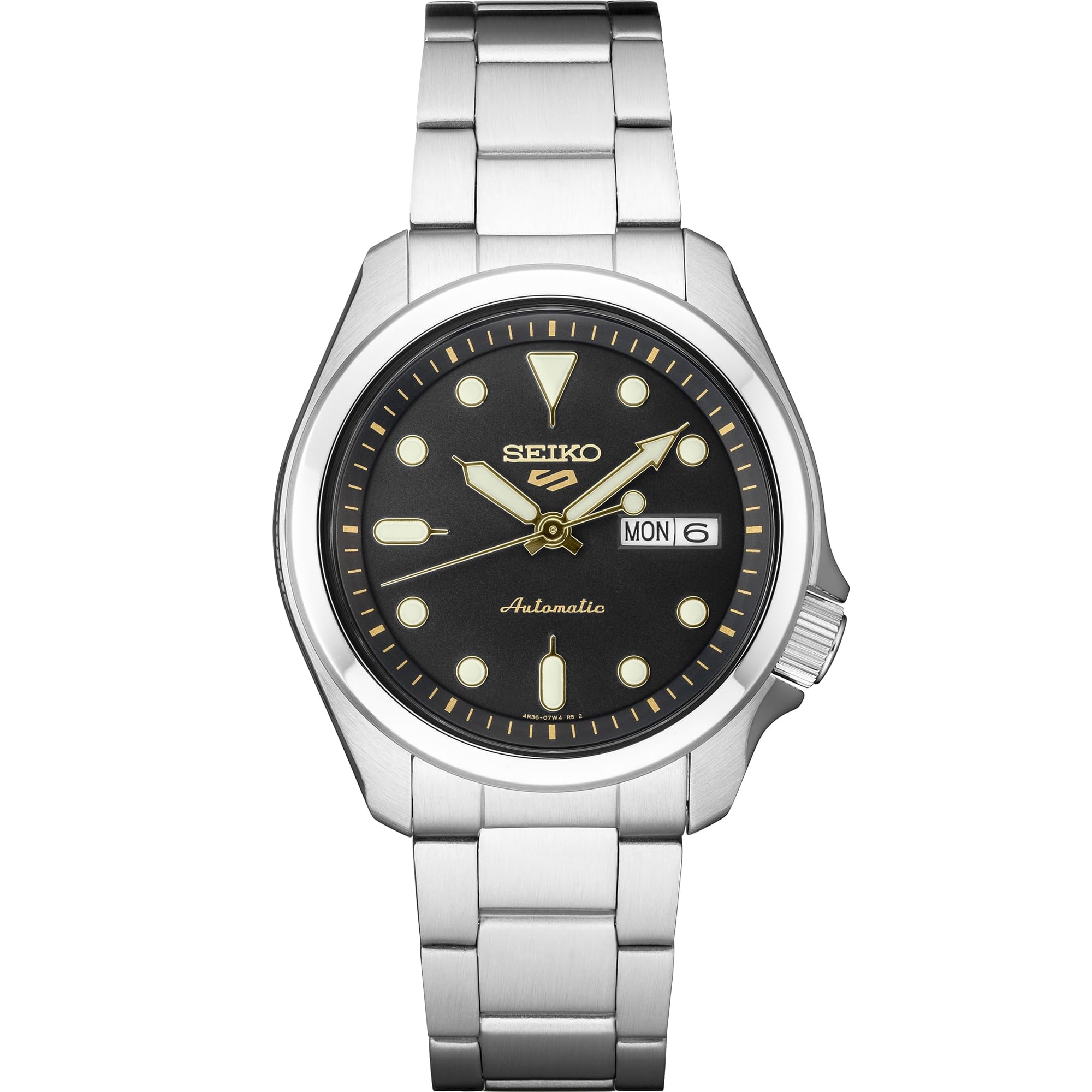 Reloj Seiko Srpe57 5 Sports Automático Para Hombre De Acero Inoxidable