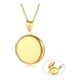 thumbnail image 1 of Colgate Relicario Guardafoto Redondo Chapado En Oro 18k, 1 of 2