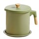 thumbnail image 1 of Contenedor de grasa de tocino para el hogar Tanque de almacenamiento de aceite de cocina de hierro con filtro - antiadherente, 1 of 6