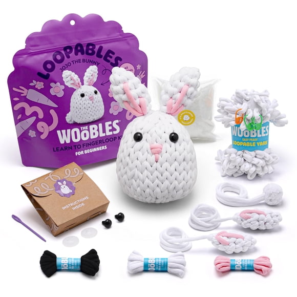 Kit de Crochet The Woobles JoJo Conejo – Principiante