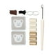 thumbnail image 4 of Coaster Latch Hook Kits DIY Crochet Kits De Bordado Para Taza Coaster Making A, 4 of 5