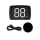 thumbnail image 4 of Generic HUD Head Up Display Velocímetro Plug And Play Accesorios para Automóviles Medidor de Velocidad Digital para Vehículos Camiones Autobuses , Blanco, 4 of 5
