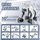 thumbnail image 3 of Robot Dog Dingdongwu 3 en 1 con ruedas, más de 30 acciones biónicas para niños, 3 of 7