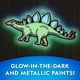 thumbnail image 4 of Kit de vidrieras NATIONAL GEOGRAPHIC Kids Glow Dinosaur, 4 of 6