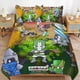 thumbnail image 1 of Juego de funda nórdica Castle Craers, juego de ropa de cama de 3 piezas, juego de funda de edredón decorativa, 1 of 3