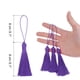 thumbnail image 3 of Mini Silky Bookmark Tassels Uxcell Púrpura, 3 of 3