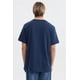 thumbnail image 3 of Polera Hombre Regular Fit Print College Azul, 3 of 4