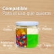thumbnail image 3 of Frasco Conservero 460 Cc Con Tapa Metálica Pack 24 Unidades blanco, 3 of 7