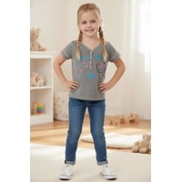 Polera Niña Hello Kitty Gris 6