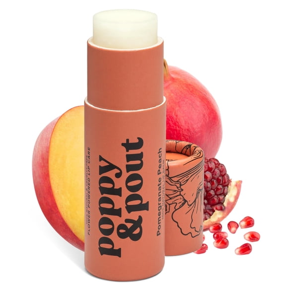 Bálsamo labial Jumbo Granada y Melocotón – Poppy & Pout