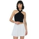 thumbnail image 1 of Peto Mujer Tejido Cuello Cruzado Negro Corona, 1 of 5
