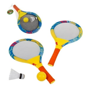 Set De Raquetas Ansaldo Con Pelota Y Pluma Para Playa