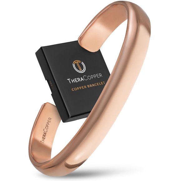 Pulsera de cobre TheraCopper 100% cobre puro para hombre y mujer