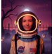 thumbnail image 5 of Casco de Astronauta AEROSQUAD para Halloween con LED y Visera Movible, 5 of 7