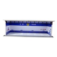 Magideal - Modelo De Escala 1/64 Case De Automóviles De Automóvil Diorama De Garaje, Decoración Del Paisaje De Micro Decoración Escena De Estacionamiento De Esta Estilo A
