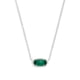 thumbnail image 1 of Collar Kendra Scott Elisa Con Cats Eye Emerald Mayo, 1 of 2