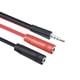 thumbnail image 2 of Cable divisor de audio y micrófono – entrada plug 3.5mm, 2 of 5