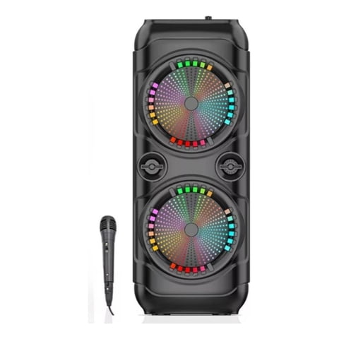 Genérico - Parlante Karaoke Altavoz Inalambrico+Microfono Portatil Lau