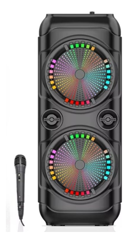 Genérico - Parlante Karaoke Altavoz Inalambrico+Microfono Portatil Lau