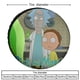 thumbnail image 2 of Rick and Morty: El anime Funda para neumático de repuesto de tela Oxford - Tela Oxford 82CM, 2 of 6