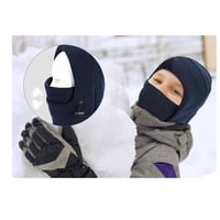 Mercado Ideas - Gorro Pasamontañas De Polar Para Niños Unisex Otoño-Invierno