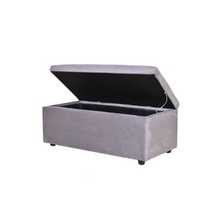 Masel - Banqueta Baul Gris