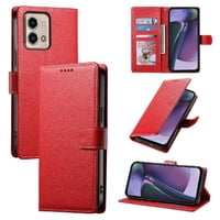 Funda Para Foxdock Motorola Moto G Stylus 5G 2023– Cuero Premium, 3 Ranuras Para Tarjetas, Protección Contra Impactos