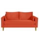 thumbnail image 1 of Sofa Sky 3c Felpa 01 Naranja, 1 of 5