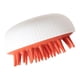 thumbnail image 3 of Handheld Hair Scalp Massager Shampoo Brush Wet Dry Para Adultos, Niños, Perros, Blanco, 3 of 5