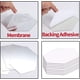 thumbnail image 2 of Calcomanías de pared hexagonales, pegatinas de espejo, 15 piezas grandes de acrílico extraíbles, pegatinas de espejo sin vidrio, decoración de pared 3D, azulejos de espejo de plástico, azulejos autoa, 2 of 7