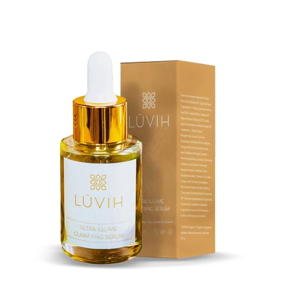 Suero facial LUVIH Ultra Illume 30 ml Triphala y Cúrcuma