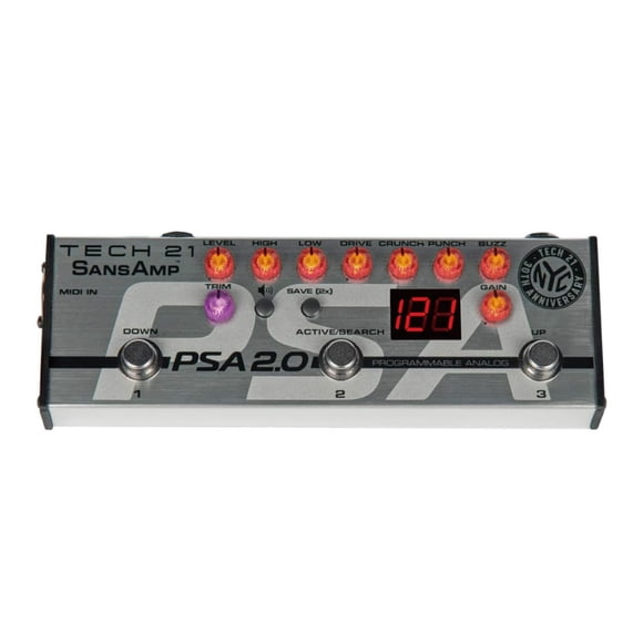Pedal Preamp Programable para Instrumentos Tech 21 SansAmp PSA 2.0