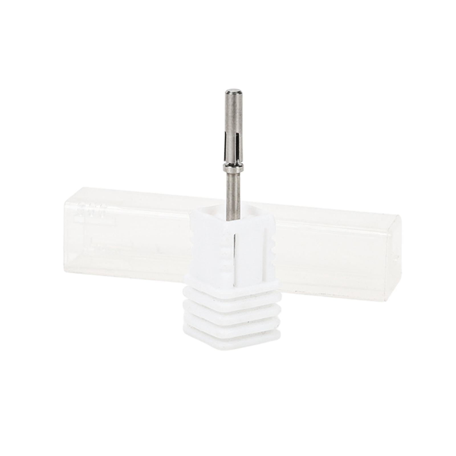 Ioensy - Cabezales De Taladro De Uñas De Mandril De Bandas De Lijado De Uñas De 3,1 Mm Para Lima Eléctrica De Manicura