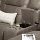 thumbnail image 4 of Sofá Seccional Izquierdo Reclinable Moderno Café Grand, 4 of 5