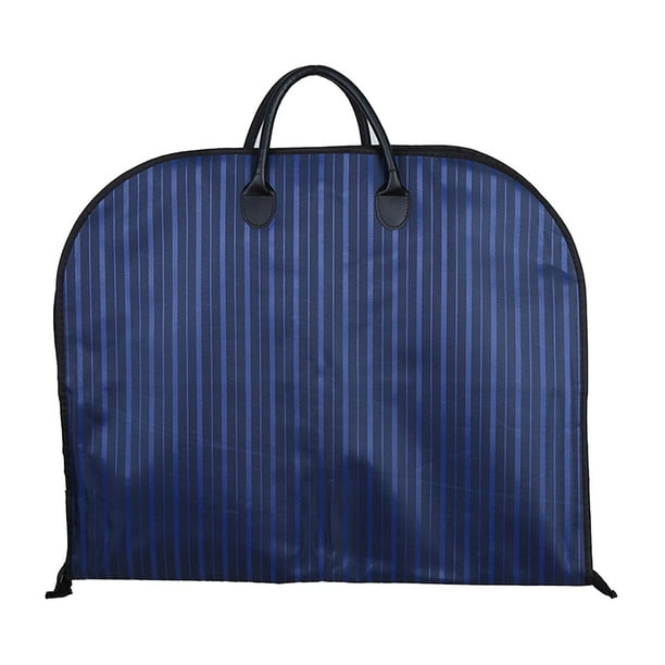 Bolsa de ropa Bolsa de traje Protector de traje a prueba de polvo, Bolsa colgante plegable, Funda de ropa de traje, Funda de traje para ropa Trajes de azul