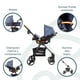 thumbnail image 3 of Coche Travel System Fénix Azul, 3 of 8