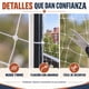 thumbnail image 4 of Malla Seguridad Mascotas 10x3 m Anticaída Balcón Red 2,5 cm con Cuerda, 4 of 7