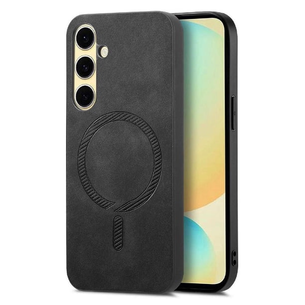 Magnetic Slim Case for Samsung Galaxy A56 with Camera Guard & Anti-Scratch Back Black