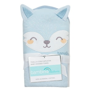 Bambino - Toalla Con Capucha Celeste