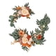 thumbnail image 1 of Corona de flores con arco de boda de rosas, guirnalda floral artificial decorativa con hojas verdes para la decoración del hogar de la boda de la pare , Opción 5B, 1 of 5
