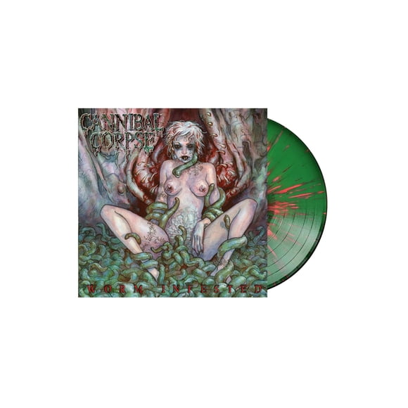 Vinilo BACK ON BLACK Worm Infested Splatter