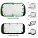 thumbnail image 3 of Café de Butterbean-theme Car Rear Seat Covers Back Elastic Flexible Car Seat Covers Decorative Fits Most Cars 120x59x76cm, 3 of 6