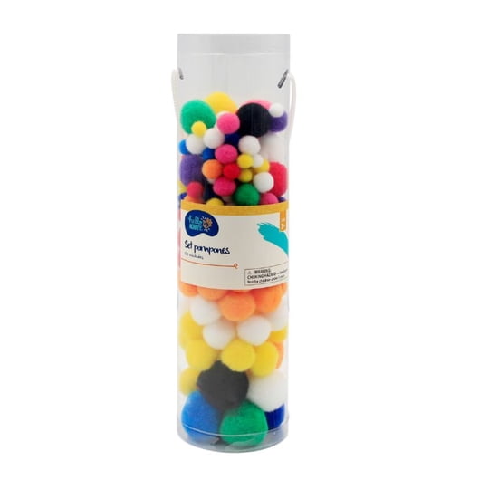 Pompon Para Manualidades, Set 180 Un Hello Hobby