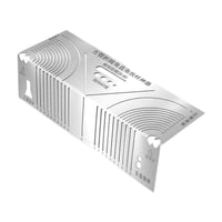 Ioensy - Herramienta De Marcado De Ángulo Y Curva Herramienta Para Dibujar Estructuras De Metalworking 20 A 80