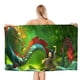 thumbnail image 1 of Guardián del Dragón Toalla de playa de secado rápido con diseño temático, regalo para mujeres y niñas, ideal para cumpleaños, fans, amantes de la música, uso en la playa o al aire libre, 78 × 180 cm, 1 of 6