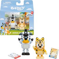 Bluey Pack 2 Figuras Disfraces De Animales Celeste